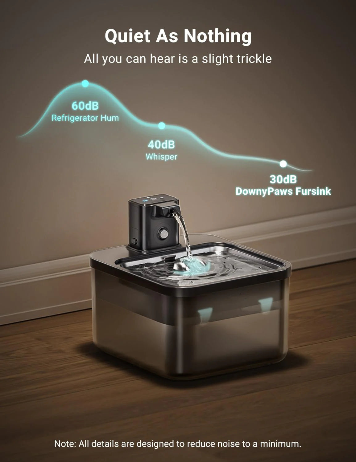 Smart Wireless Pet Water Dispenser