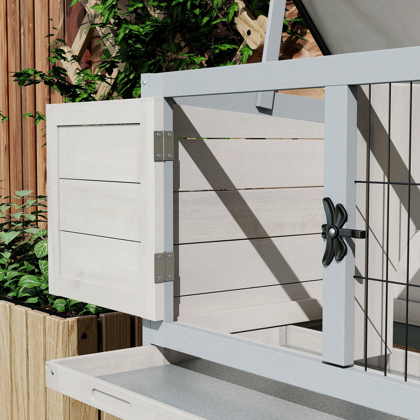 Elevated Rabbit Hutch