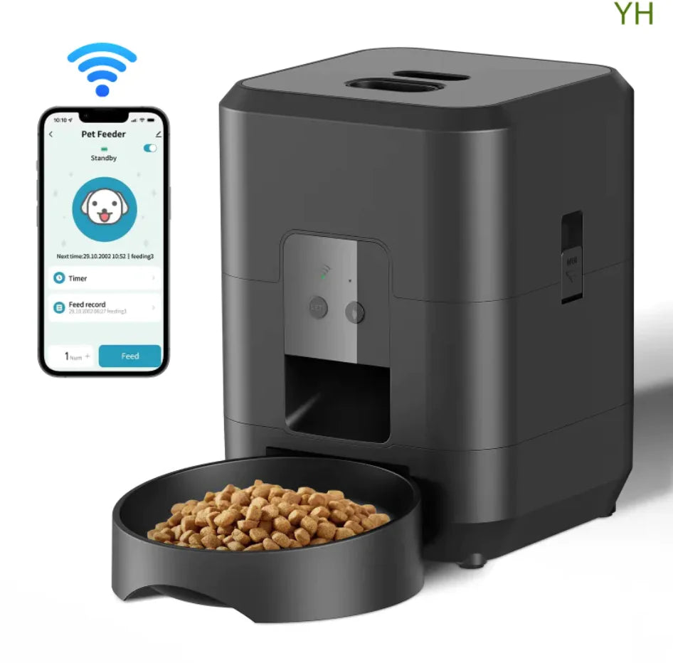 Smart Remote-Controlled Automatic Pet Feeder