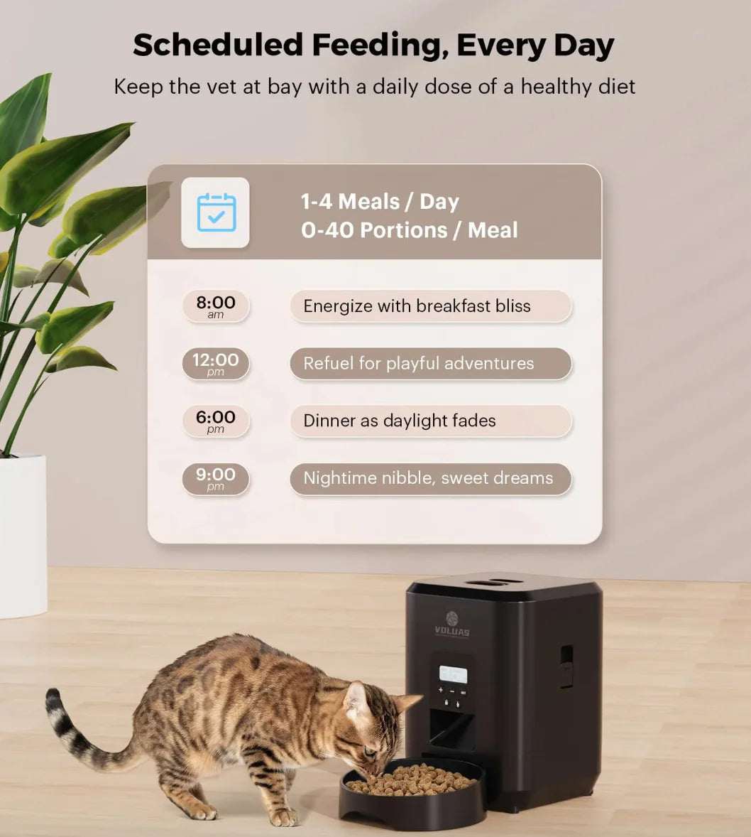 Smart Remote-Controlled Automatic Pet Feeder