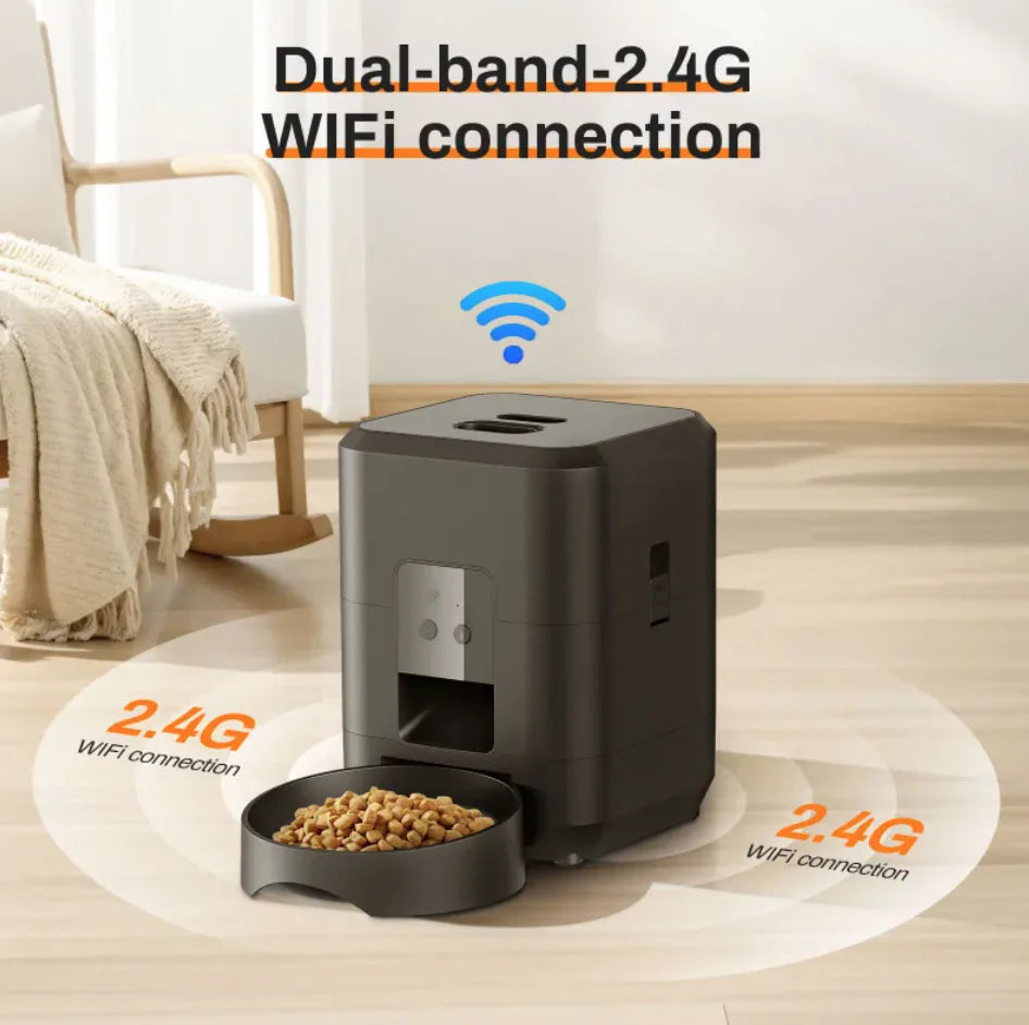 Smart Remote-Controlled Automatic Pet Feeder