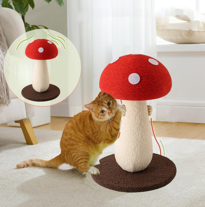Large Size Cat Scratching Board, 23.6 Inch L Shape Cat Scratching Pad Wall Mounted, Cat Scratching Board With Ball Toy For Indoor Cats To Play