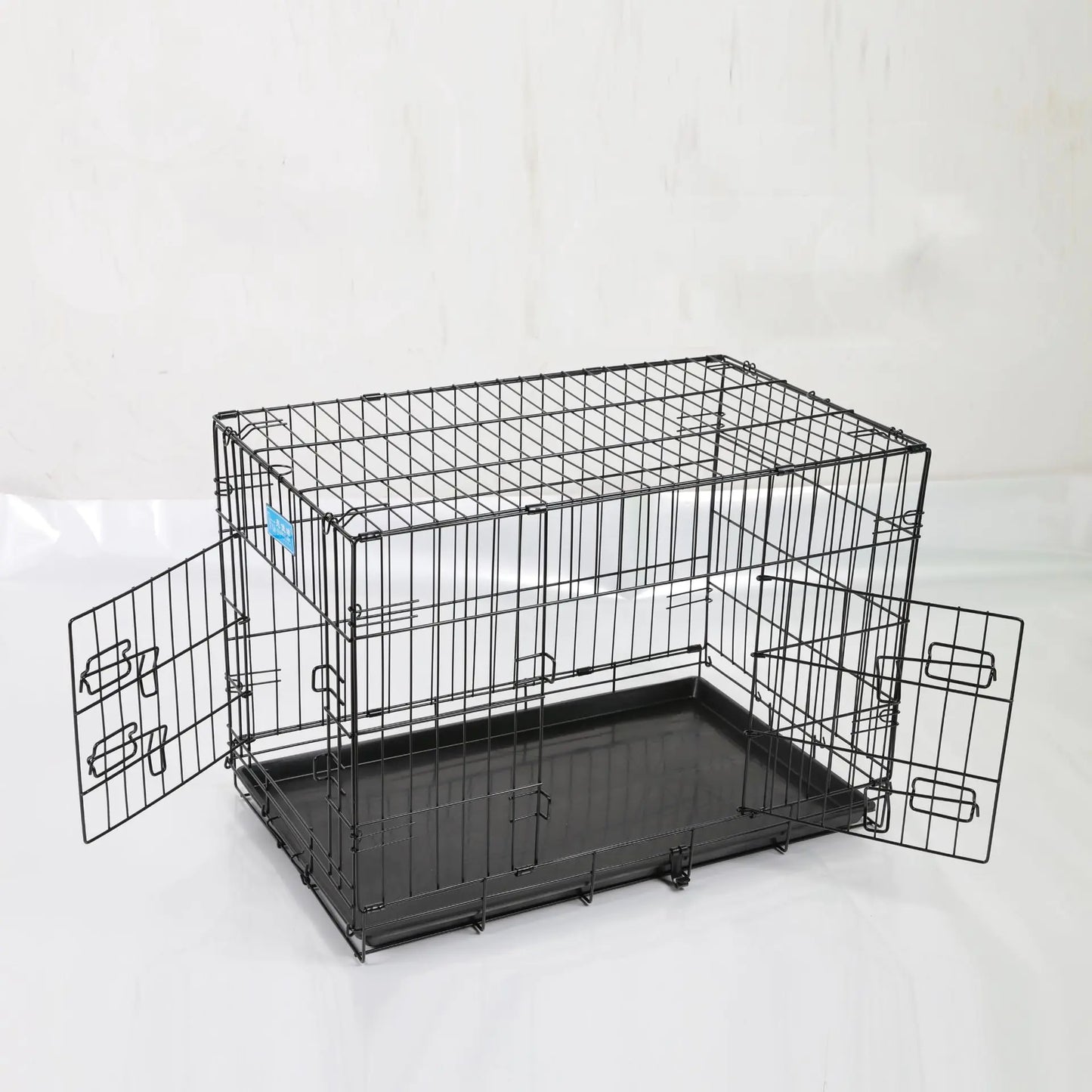 Folding Wire for Large Pet Cage - Cat & Labrador