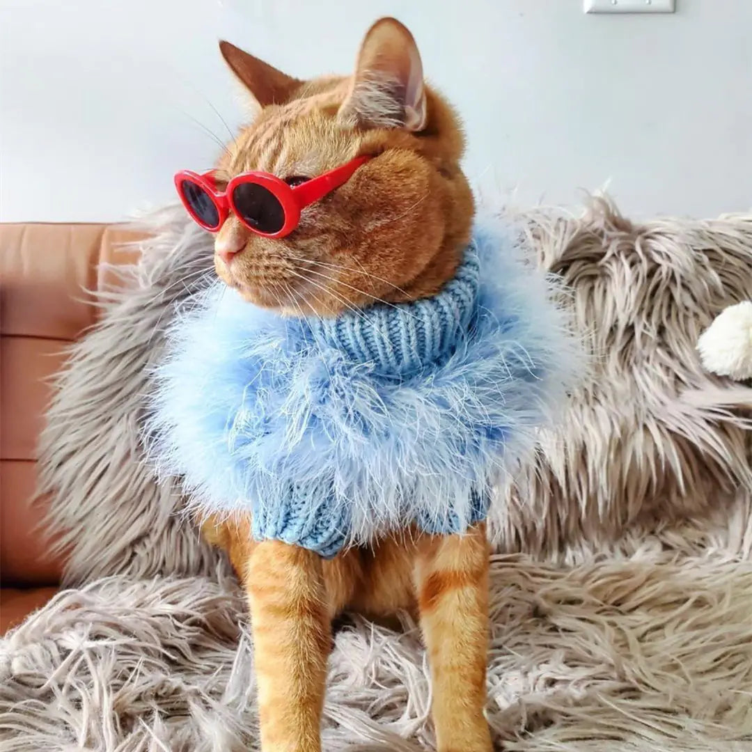 Warm Solid Color Plush Jumper for Dogs