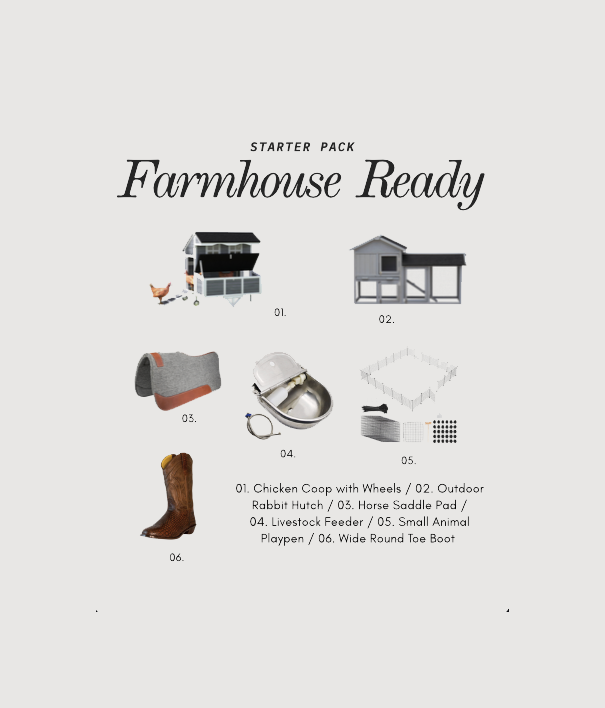 Starter Pack 3 - Farmhouse Ready