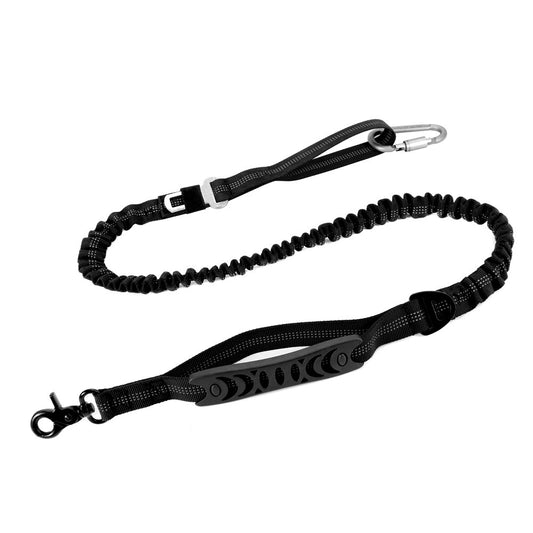 Dog Leash, Dog Leash For Large Dogs, Multifunctional Dog Leashes For Medium Dogs, Adjustable Dog Leash With Car Seatbelt, 4-6 FT Strong Bungee
