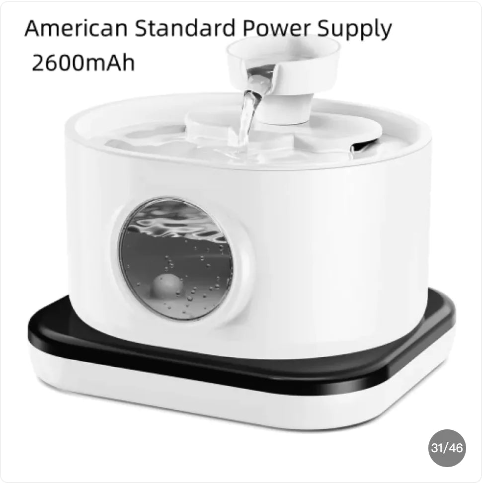 Automatic Cat Water Fountain Dispenser