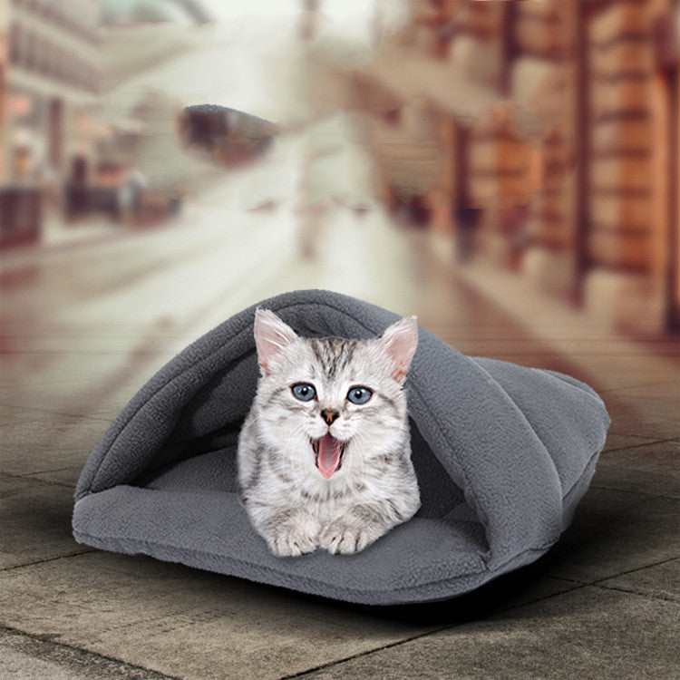 Pet Slippers Nest Cute Cat Sleeping Bag Four Seasons Universal Teddy Small Kennel Guinea Pig Hamster Cotton Pet Nest
