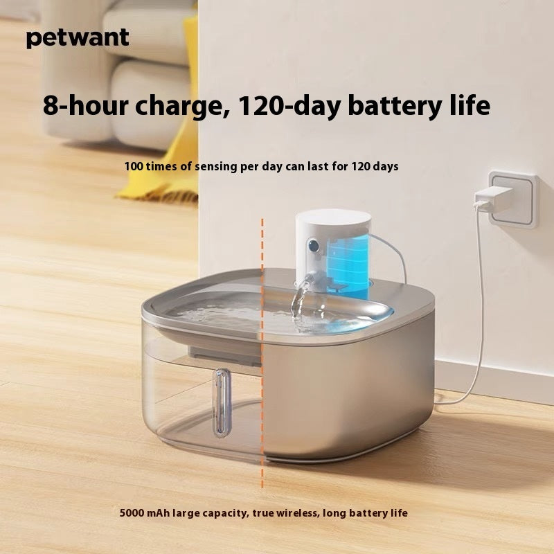 Stainless Steel Pet Water Dispenser Smart 32L Wireless Charging