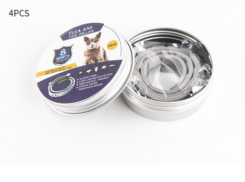 Pet Anti-mosquito Collar Cat Dog Adjustable Insect Repellent Collar Pet Supplies
