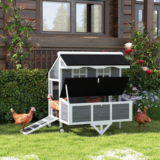 43" Chicken Coop with Wheels