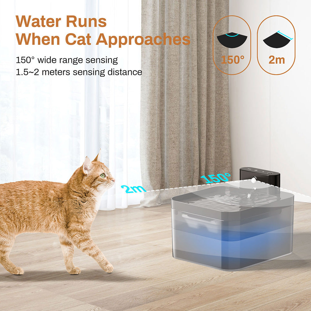 Cat Automatic Induction Large Capacity Automatic Circulation Live Water Pet Water Dispenser