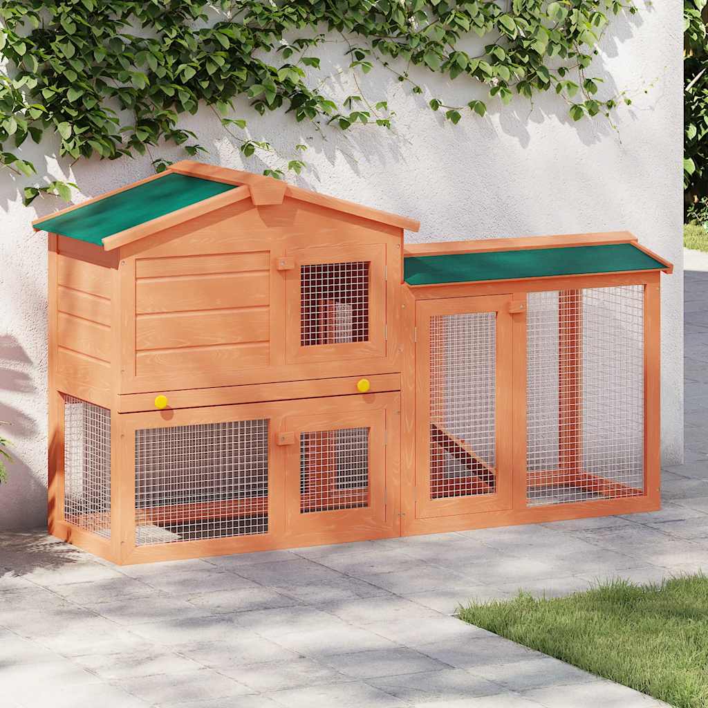 Large Rabbit Hutch   Large Rabbit Hutch and 145x