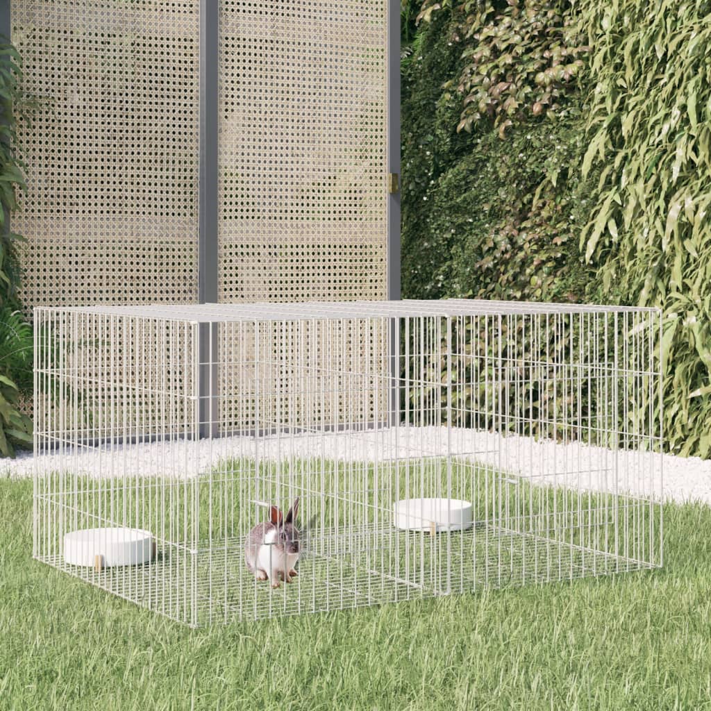 Rabbit Cage 78x Galvanized Iron   Rabbit Cage 2