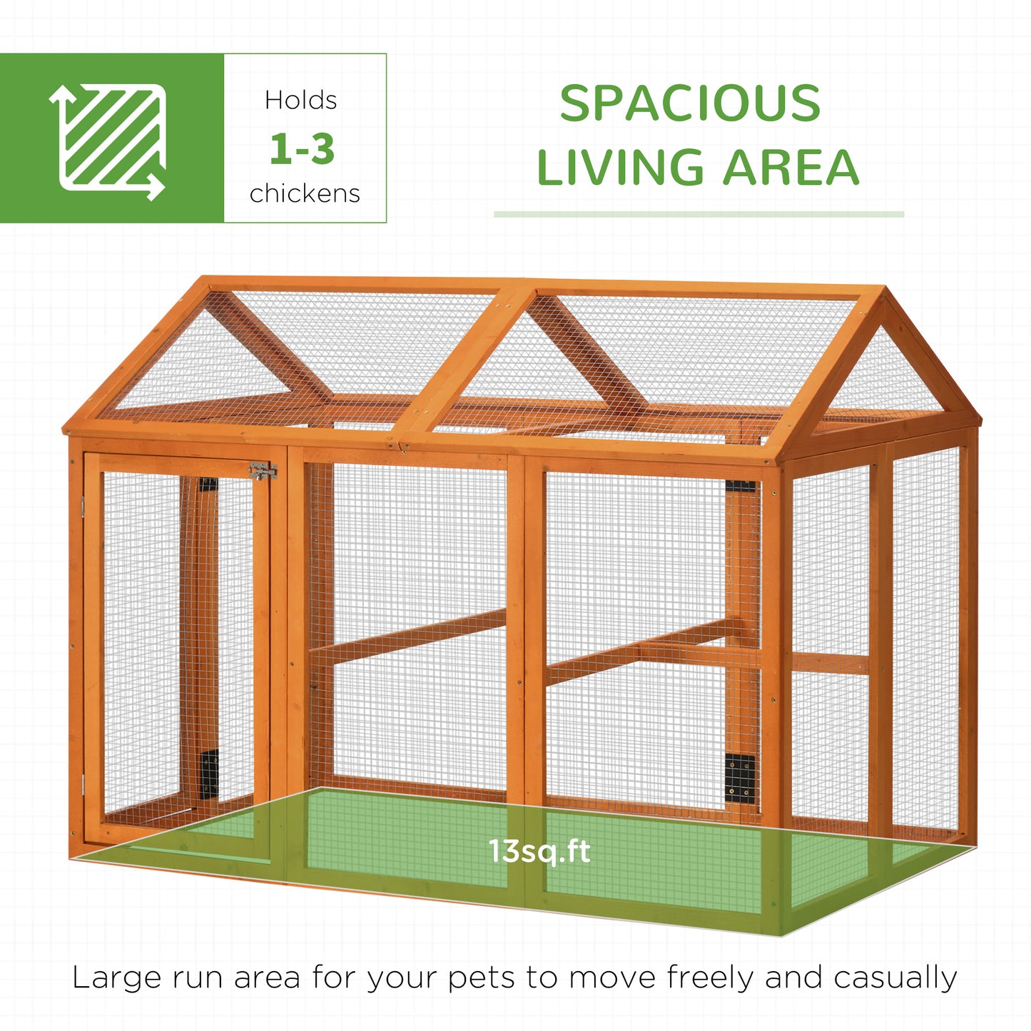 55" Chicken Coop Add-on Expansion