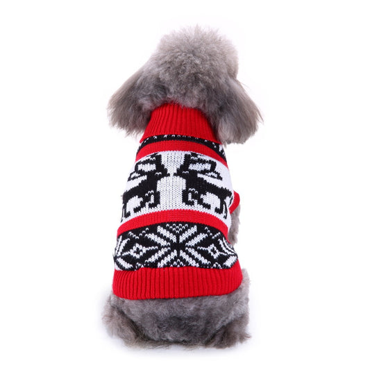 Autumn and winter pet sweater