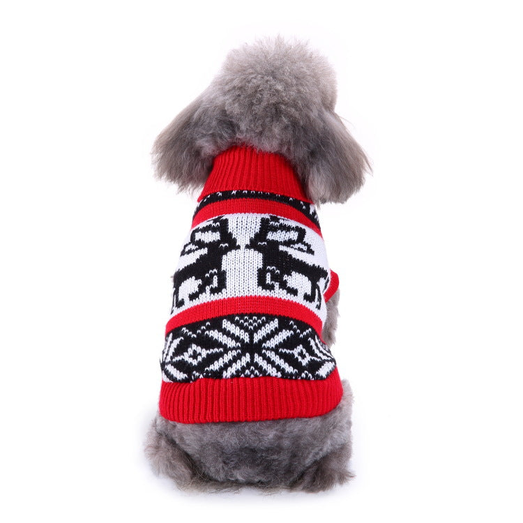 Autumn and winter pet sweater