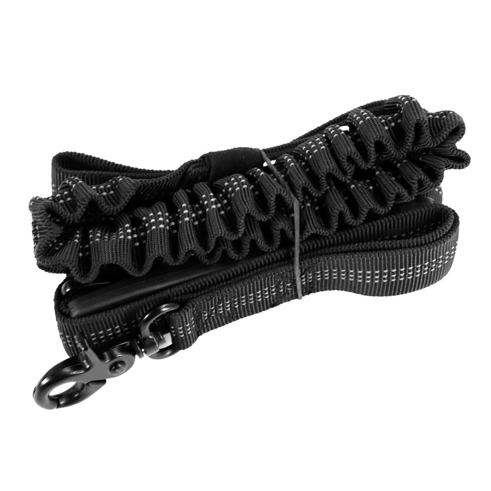 Dog Leash, Dog Leash For Large Dogs, Multifunctional Dog Leashes For Medium Dogs, Adjustable Dog Leash With Car Seatbelt, 4-6 FT Strong Bungee