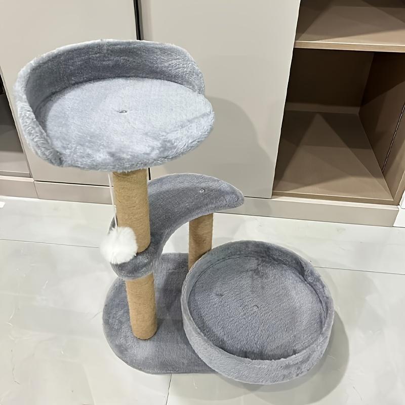 Multi-layer Cat Tree Indoor Cat Furniture With Scratching Post And Int ...