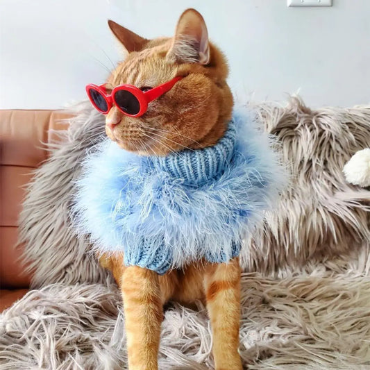 Warm Solid Color Plush Jumper for Dogs