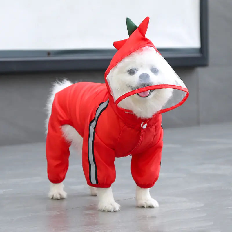 Four-Legged Waterproof Raincoat for Pets