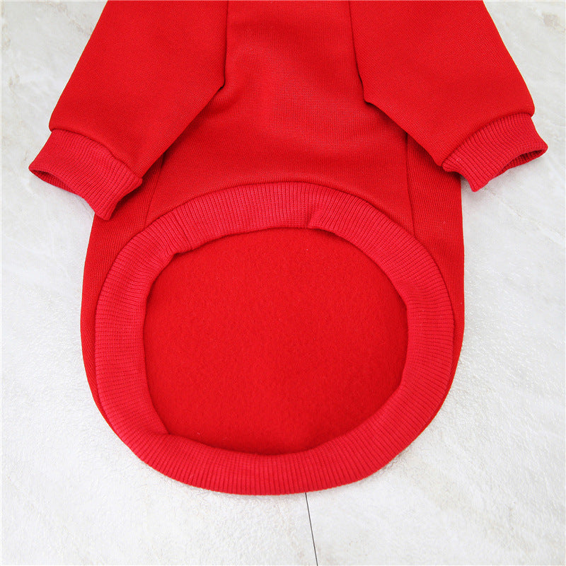 Autumn And Winter Small Medium-sized Christmas Pet Clothing