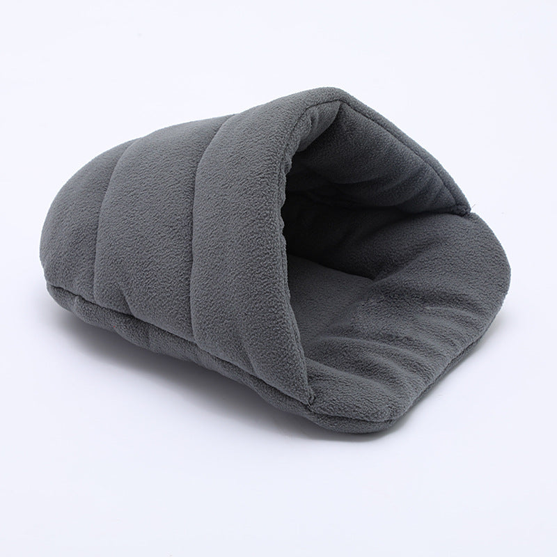 Pet Slippers Nest Cute Cat Sleeping Bag Four Seasons Universal Teddy Small Kennel Guinea Pig Hamster Cotton Pet Nest