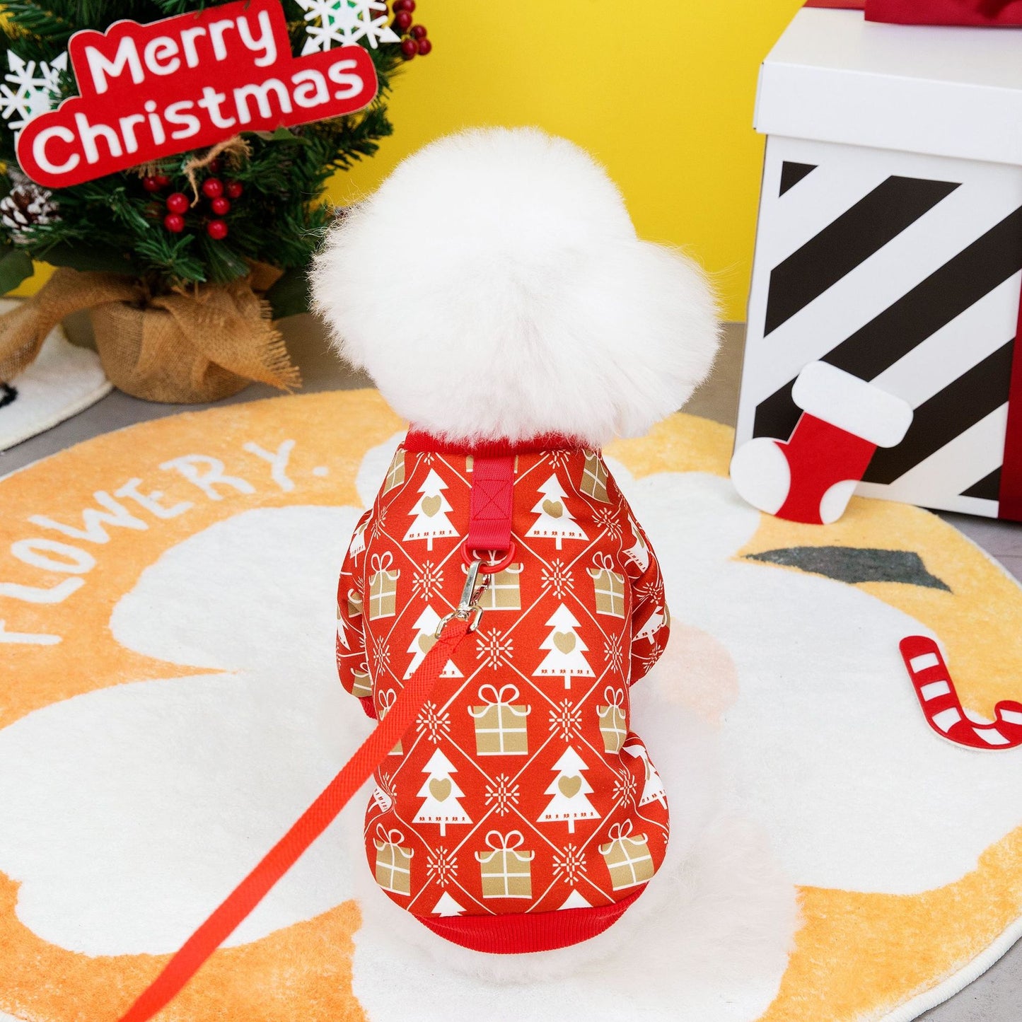 Festive Autumn And Winter Warm 24 Christmas Tree Sweater