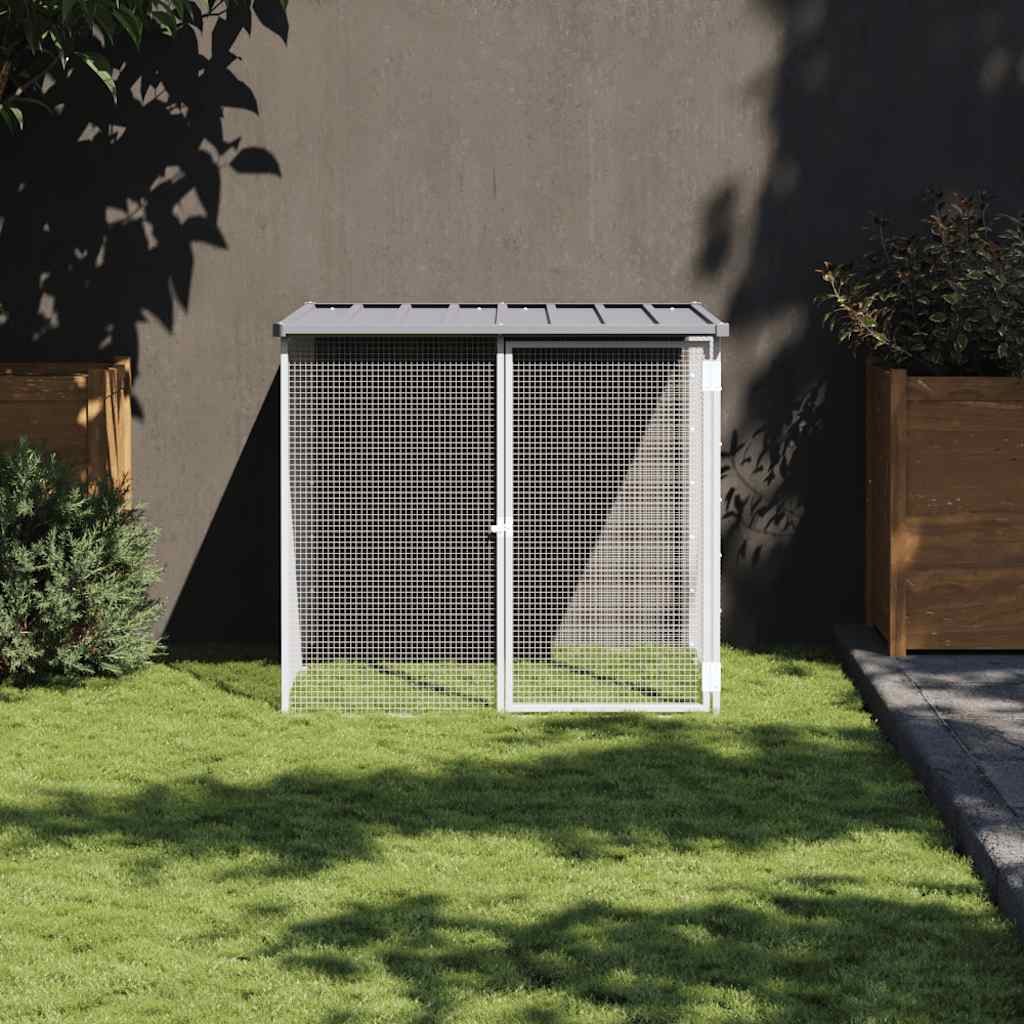 Chicken Cage with Roof 103x Galvanized