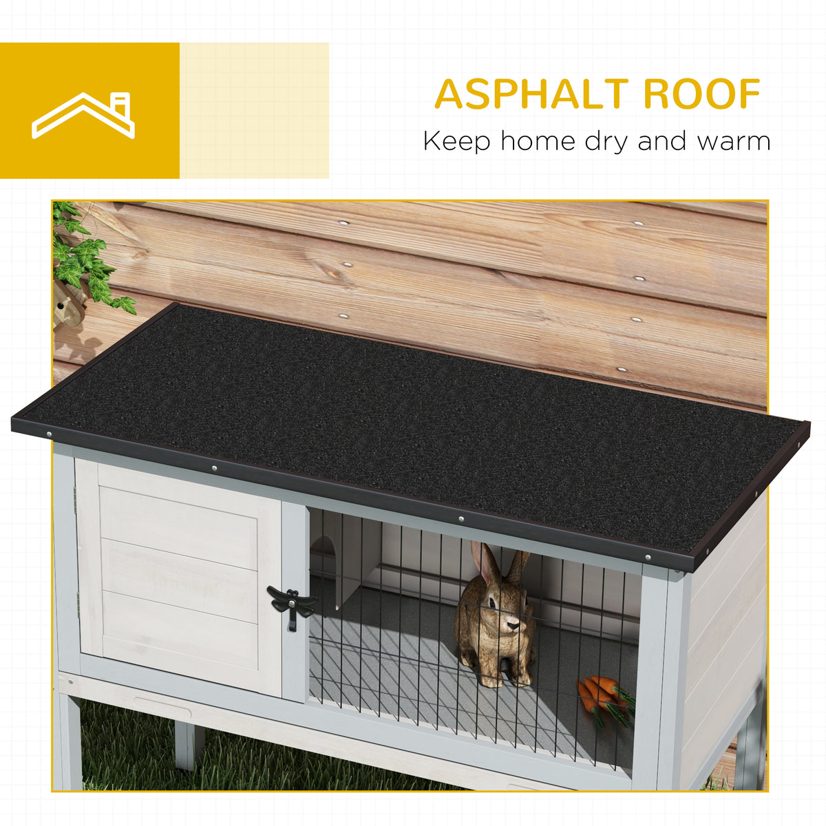 Elevated Rabbit Hutch
