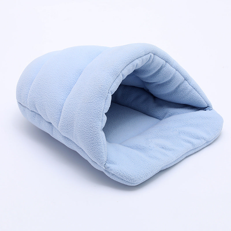 Pet Slippers Nest Cute Cat Sleeping Bag Four Seasons Universal Teddy Small Kennel Guinea Pig Hamster Cotton Pet Nest