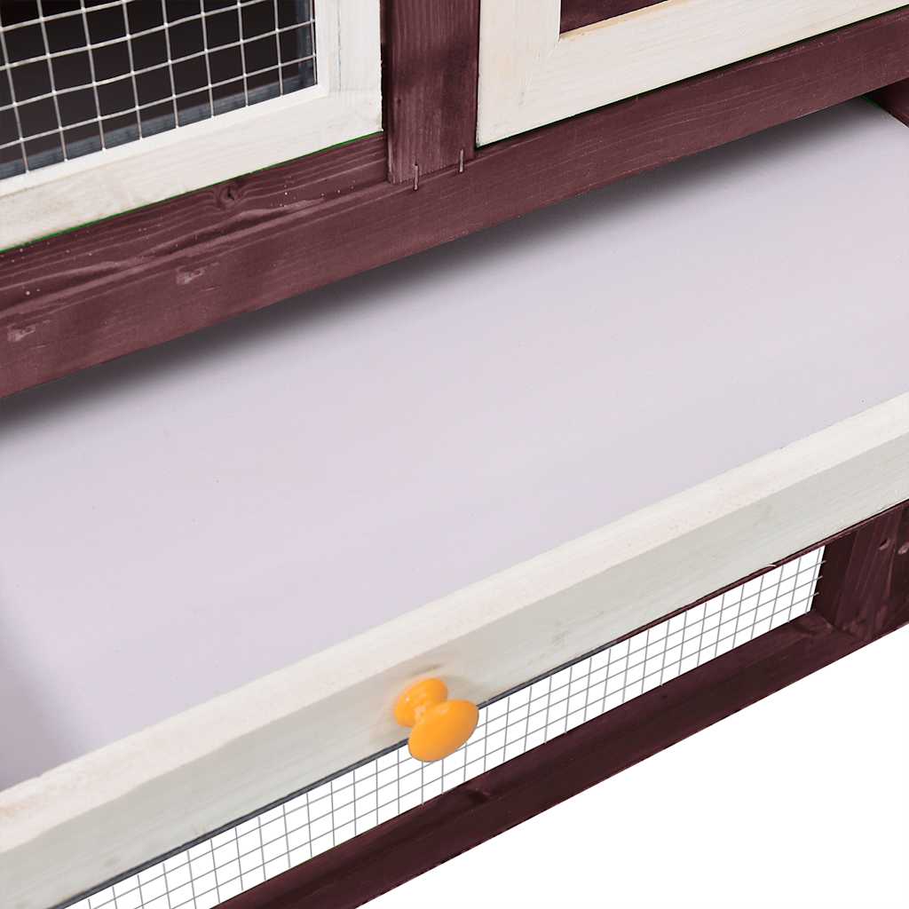 rabbit hutch mocha and 140x solid fir wood