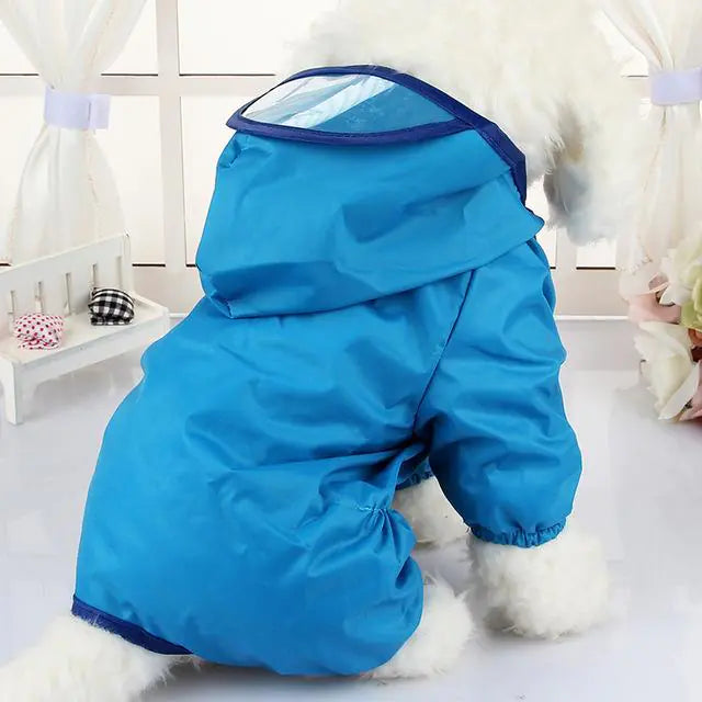 Waterproof Dog Raincoat with Hood for Pets
