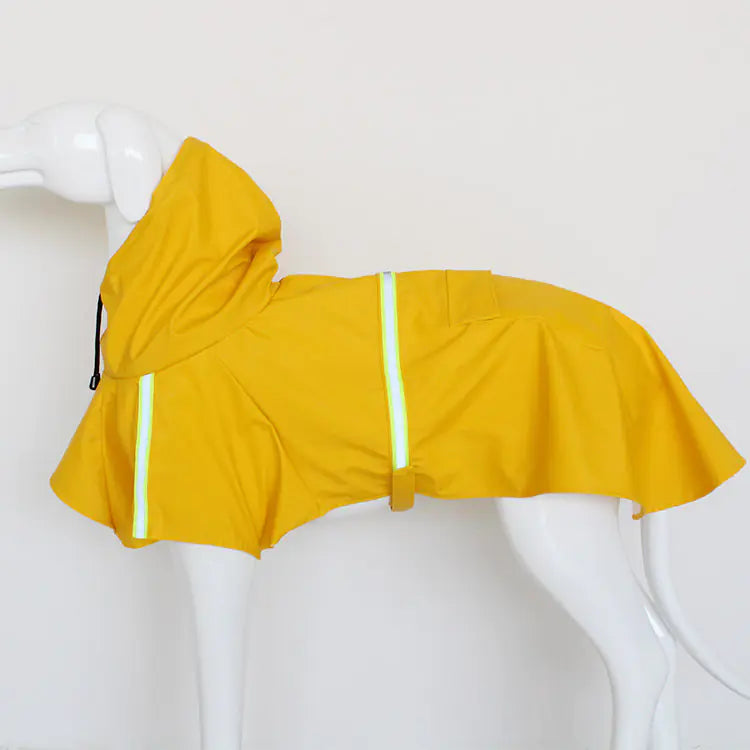 Reflective Dog Rain Jacket and Outerwear Coat