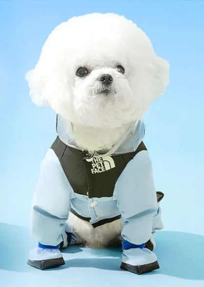 Pet Poncho Raincoat (One Set)