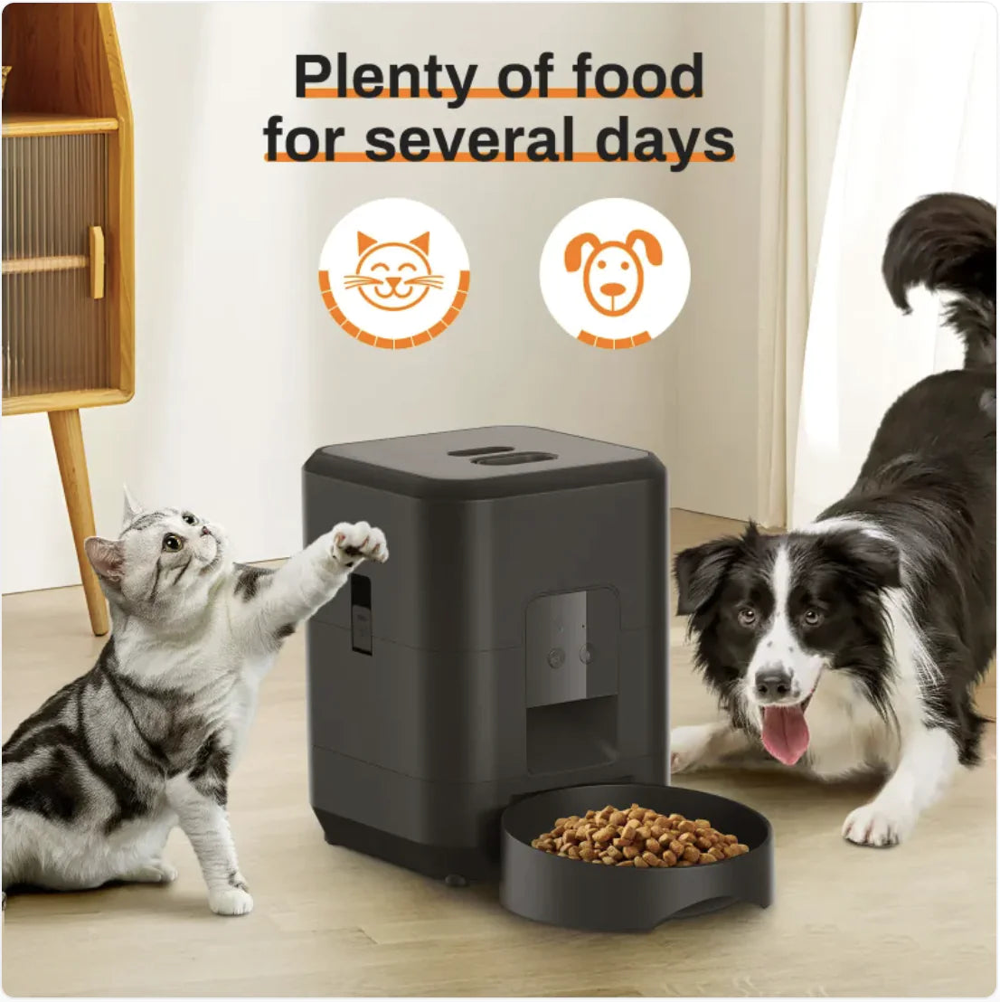 Smart Remote Automatic Pet Feeder
