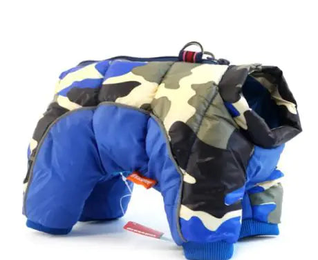 Pet Dog Winter Clothes - Multi-Tone