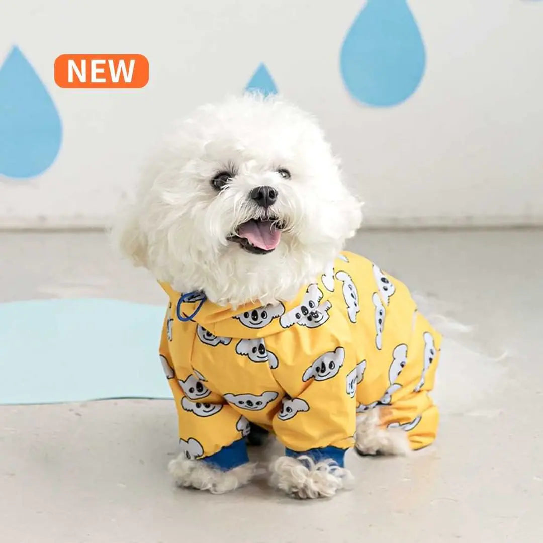 Fashionable Waterproof All-Around Raincoat for Dogs