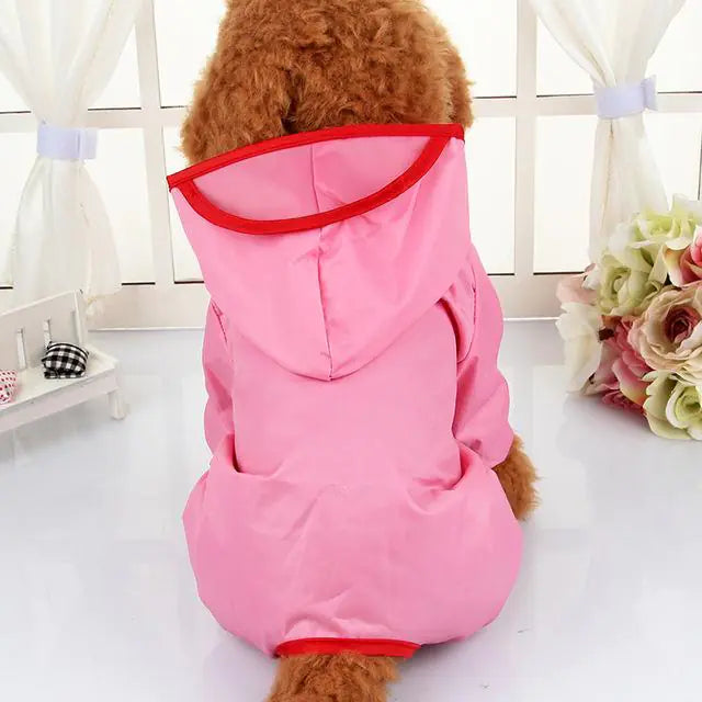 Waterproof Dog Raincoat with Hood for Pets