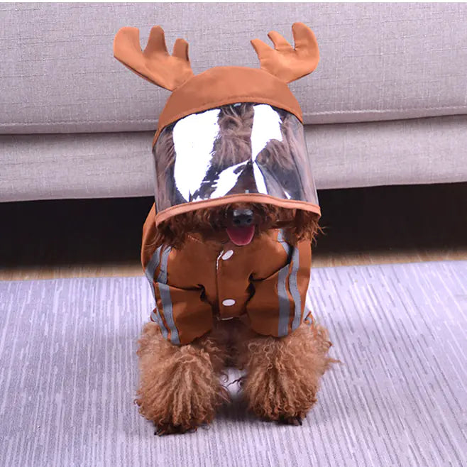 Waterproof Raincoat for Small Dogs - Corgi & Teddy