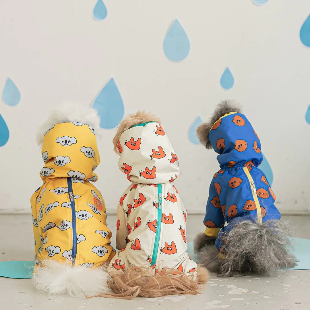 Waterproof Full Coverage Raincoat for Small Dogs