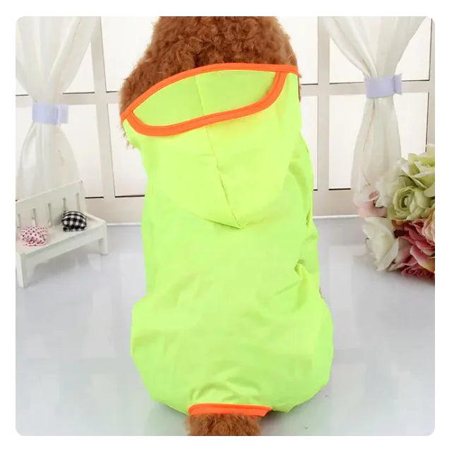 Waterproof Dog Raincoat with Hood for Pets