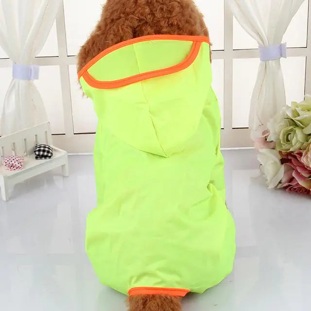 Waterproof Dog Raincoat with Hood for Pets
