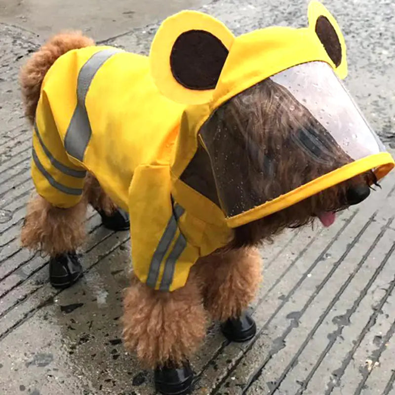 Waterproof Raincoat for Small Dogs - Corgi & Teddy