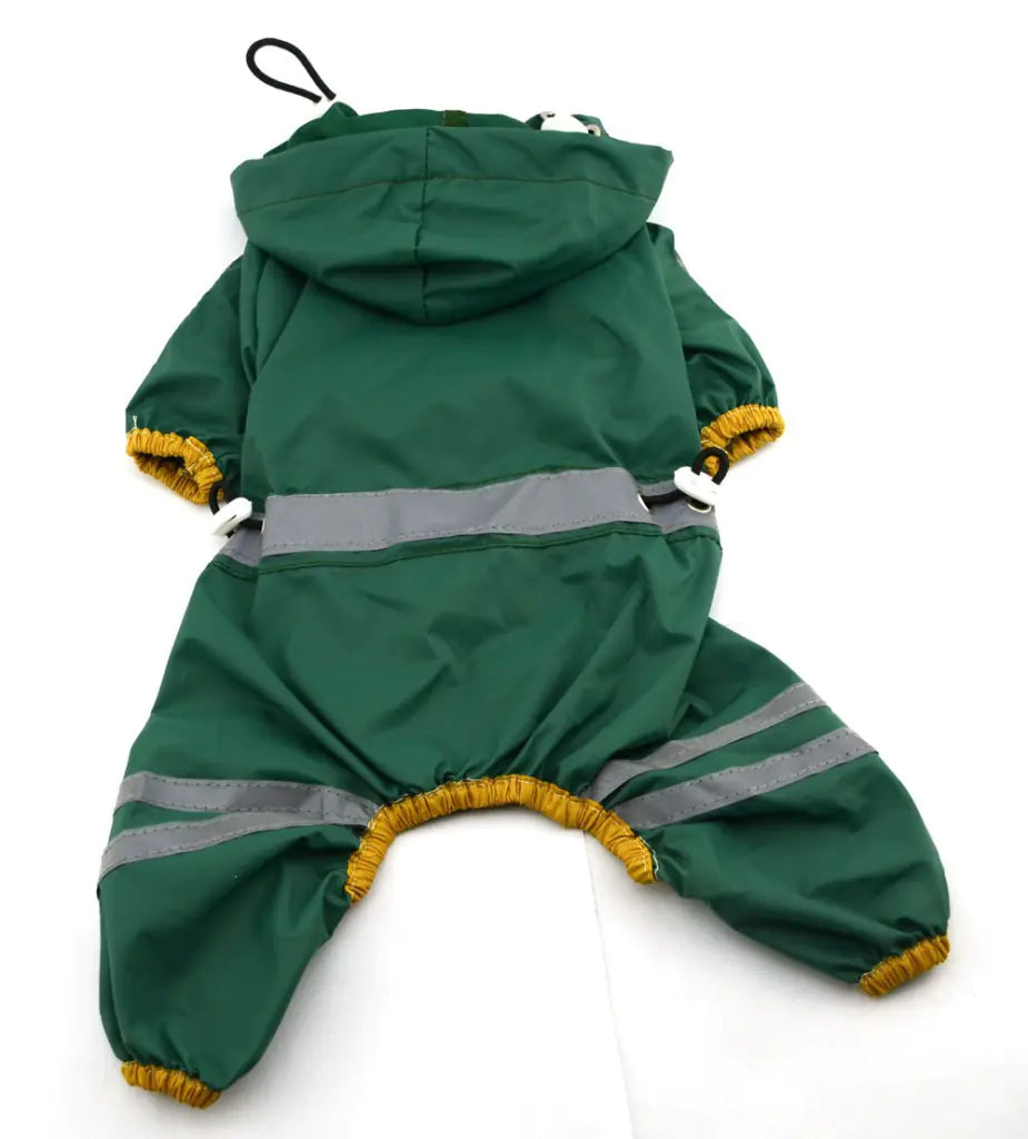 Reflective PVC Raincoat for Dogs - Pet Apparel