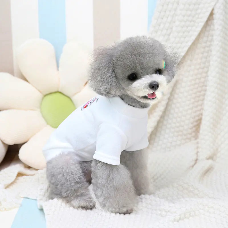 Medium Dog Fleece Clothes for Restaurant Wear
