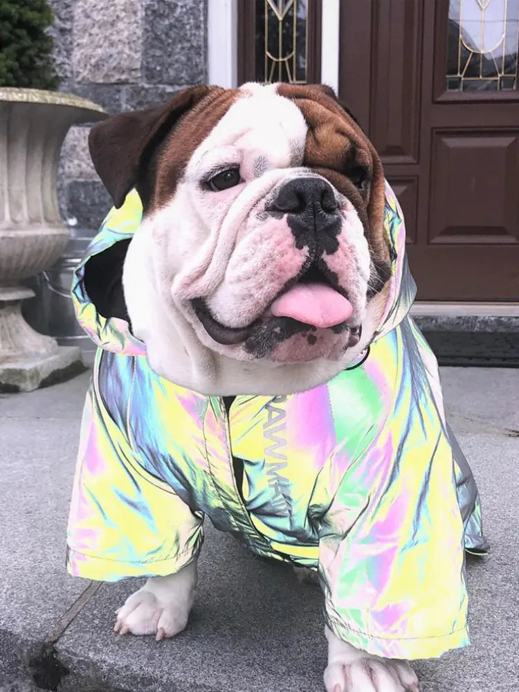 Reflective Raincoat for Dogs - Corgi, Schnauzer, Frenchie