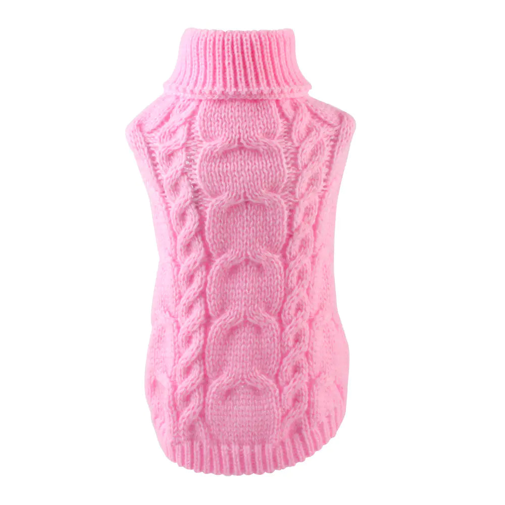 Warm Woolen Pet Clothes for Autumn and Winter