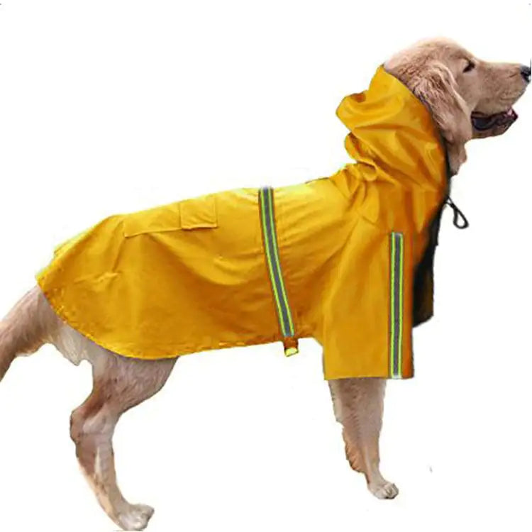 Waterproof Reflective Raincoat for Large Dogs
