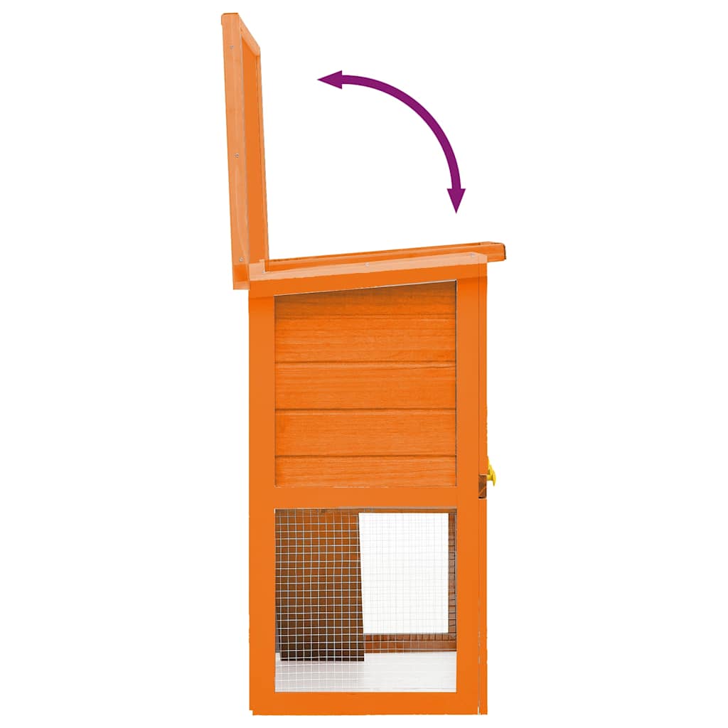 Rabbit hutch, small animal house, rabbit hutch with 1 door,   rabbit hutch 1